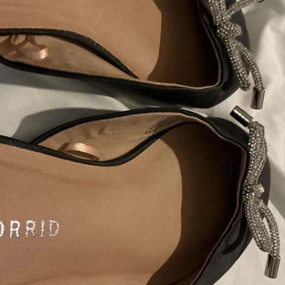 Torrid Black Flats with Silver Accents - Picture 7 of 8
